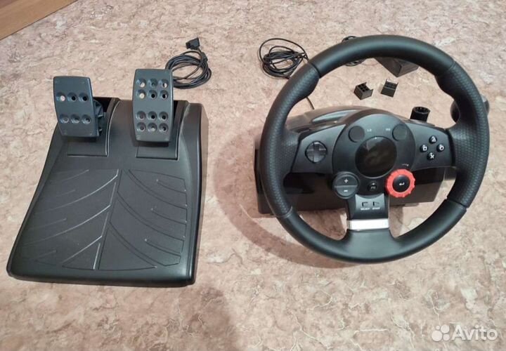 Руль Logitech driving force gt