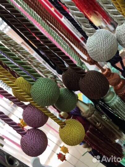 Кисти / подхваты / бусы / шнуры для штор