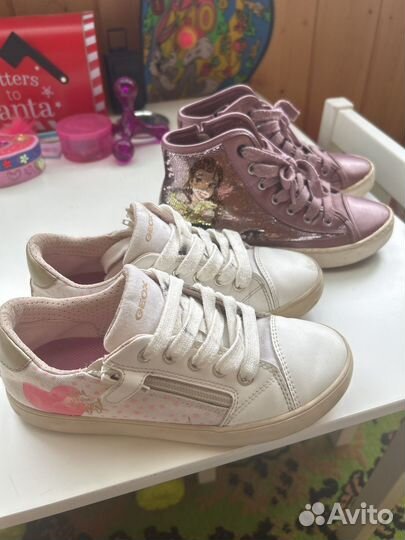 Кеды geox для девочки