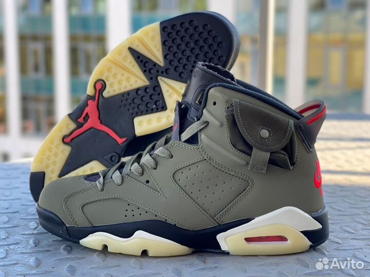 Nike Air Jordan 6 Retro Travis Scott Olive