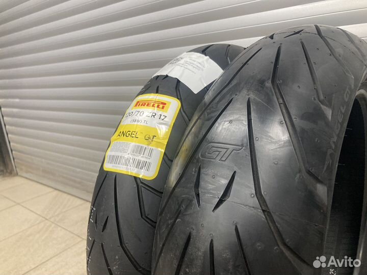 Мотошины Pirelli Angel GT 120/70 + 180/55 ZR17