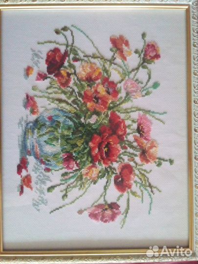 Картина маков цвет