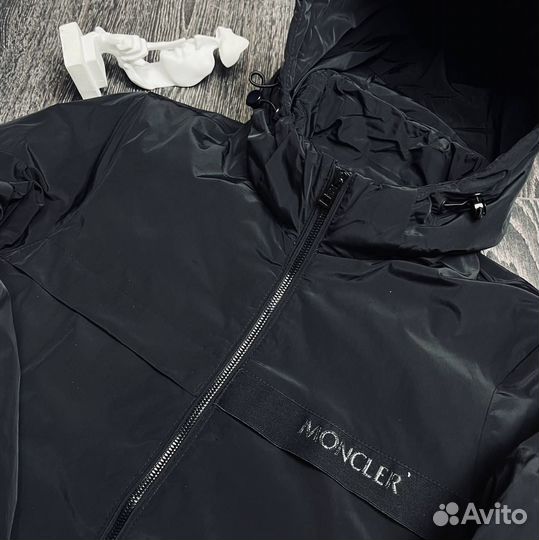 Куртка Мужская Moncler Демисезонная Черная