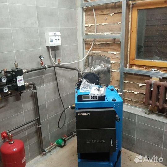 Монтаж отопительной системы и системы водоснабжени