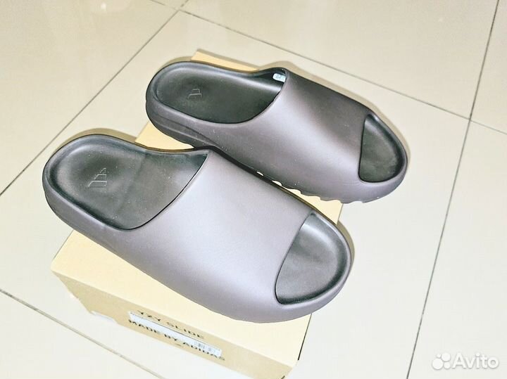 Сланцы Adidas Yeezy Slide Soot US13 оригинал