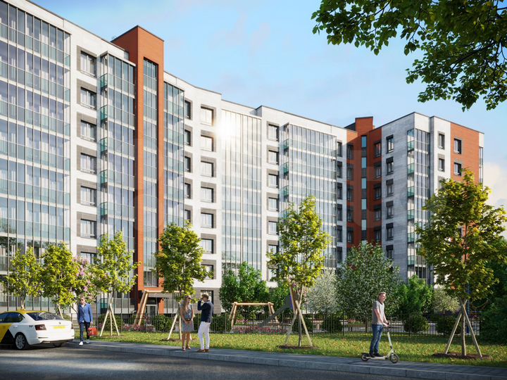 1-к. квартира, 34,8 м², 7/8 эт.