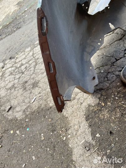 Передний бампер на honda accord 8