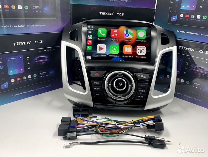Магнитола Teyes 3/32 для Ford Focus 3