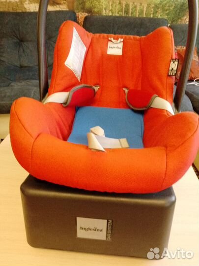 Автолюлька от 0 inglesina с базой