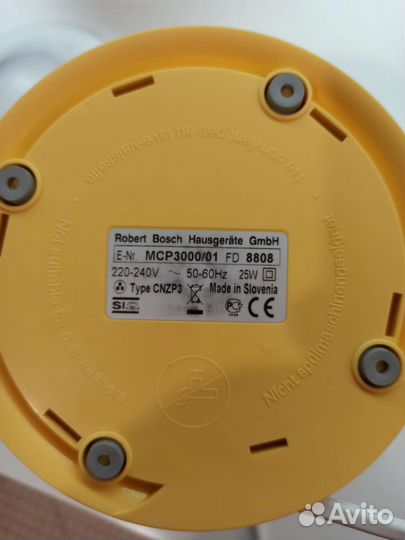 Соковыжималка для цитрусовых bosch