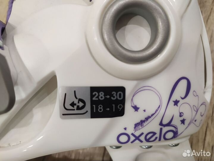 Коньки детские раздвижные Oxelo для девочек