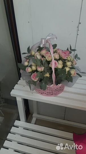 Живые цветы букеты
