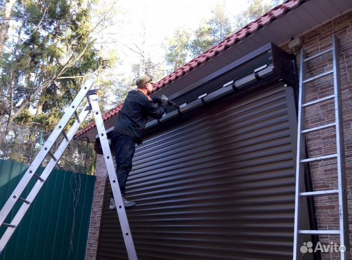 Автоматические ворота рольставни