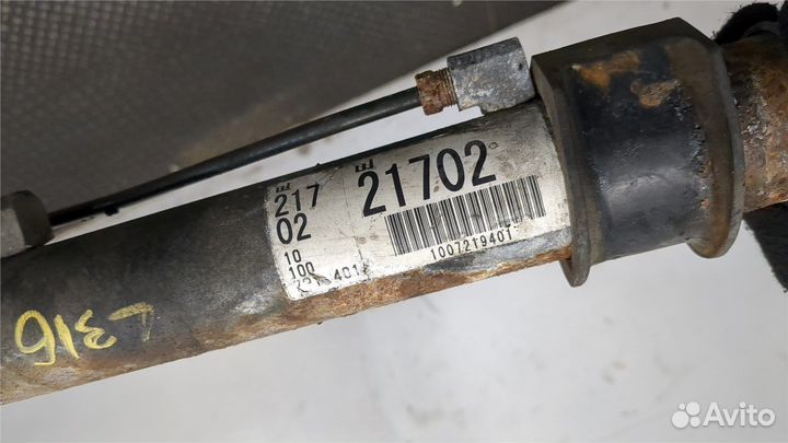 Рейка рулевая с г/у Mitsubishi Endeavor, 2011