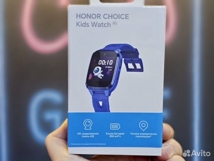 Детские часы honor Choice Kids Watch, синий