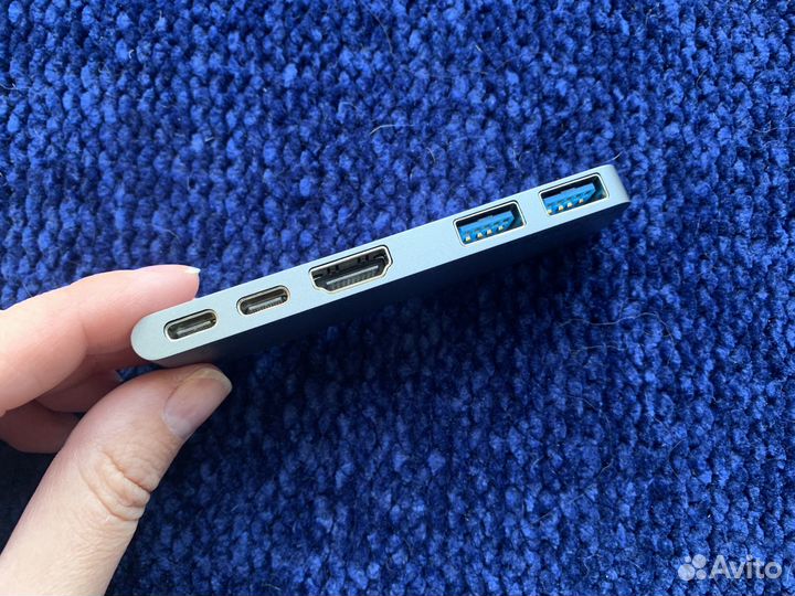 USB-C 3.0 Hub Baseus, алюминий