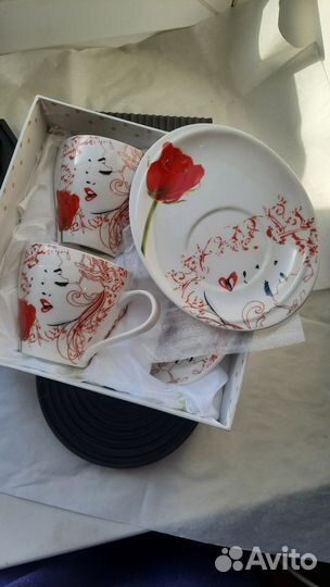 Чайная пара фарфор