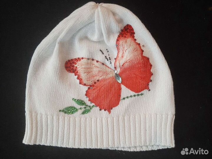 Шапочки для девочки весна, лето, осень