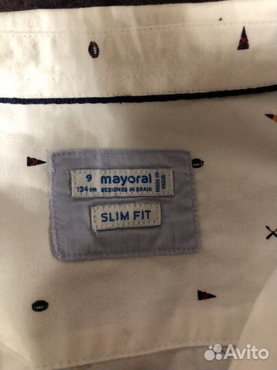 Mayoral рубашка 134