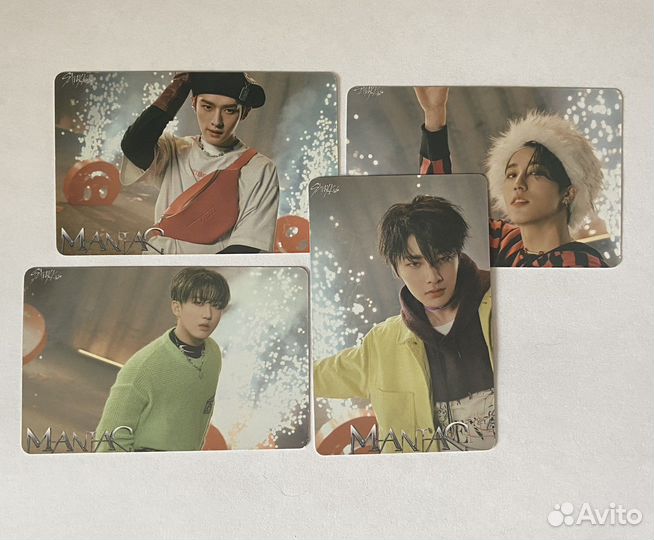 Карты stray kids maxident oddinary