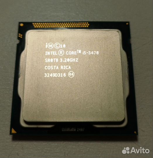 Процессор intel core i5 3470
