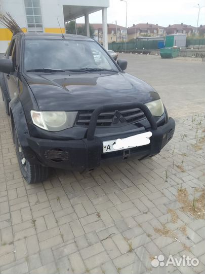 Силовой бампер на mitsubishi l200