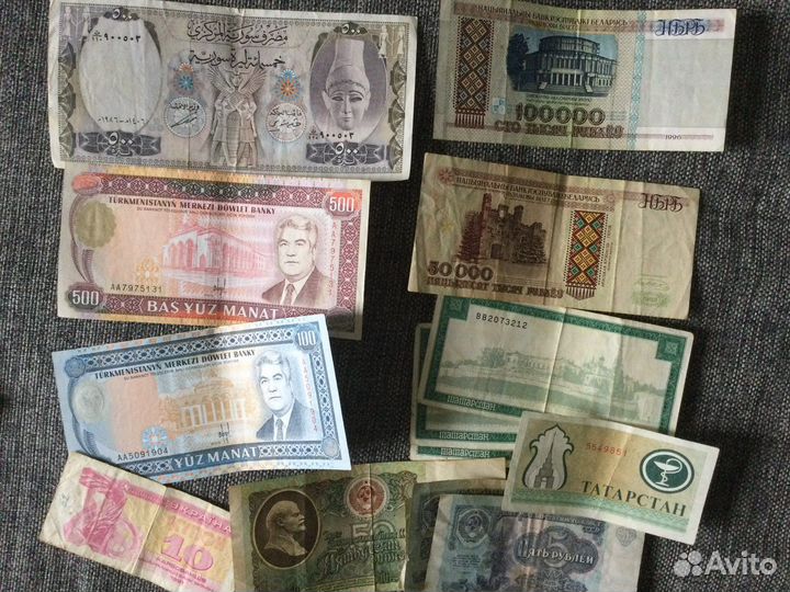 Банкноты разных стран