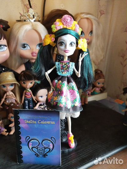 Кукла монстер хай monster High skelita Collector