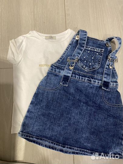 Детские вещи пакетом для девочек 3-4 года