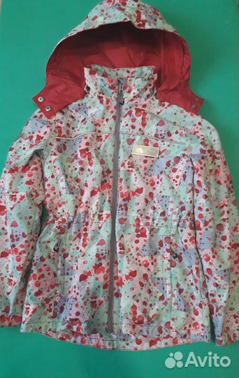 Детская ветровка на флисе