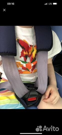 Детское автокресло от 9 до 18 кг isofix