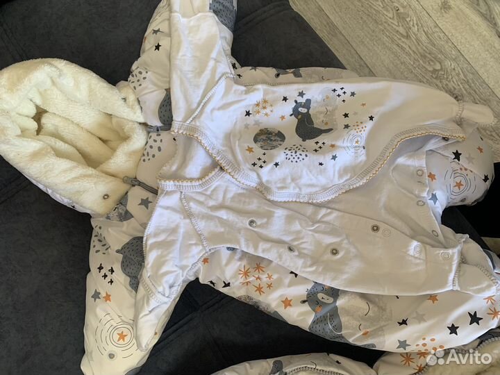 Зимний комплект на выписку