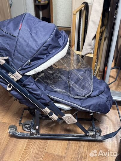 Санки коляски ника 7 8к