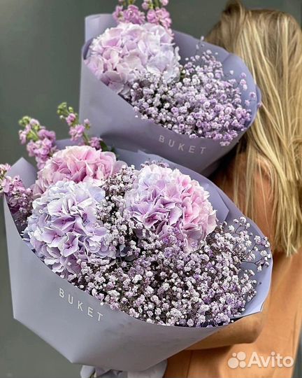 Шикарные букеты гипсофилы