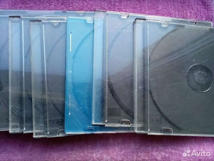 Кейсы для хранения CD и DVD дисков тонкие