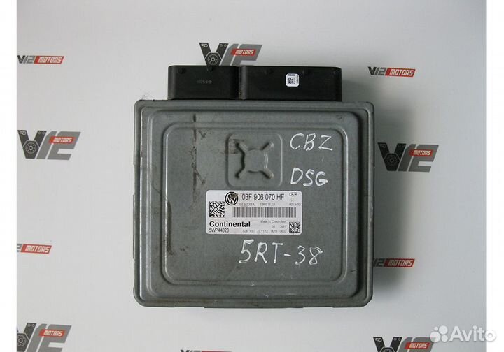 Эбу Двигателем 03F906070HF Polo 1.2