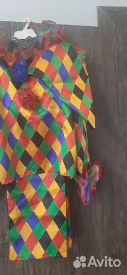 Новогодние костюм для мальчика клоун