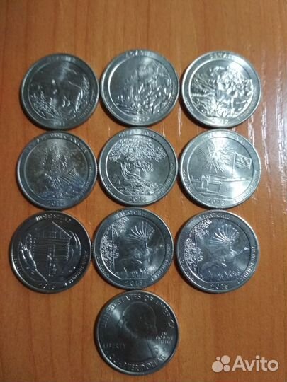 25 центов США