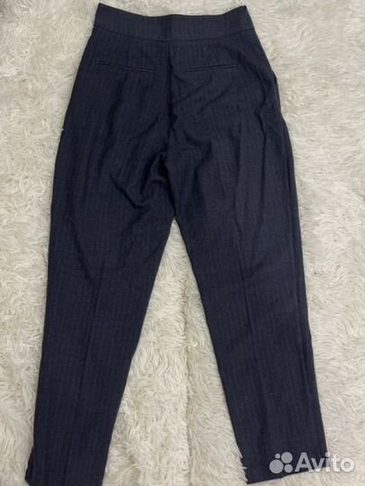 Брюки серые женские прямые