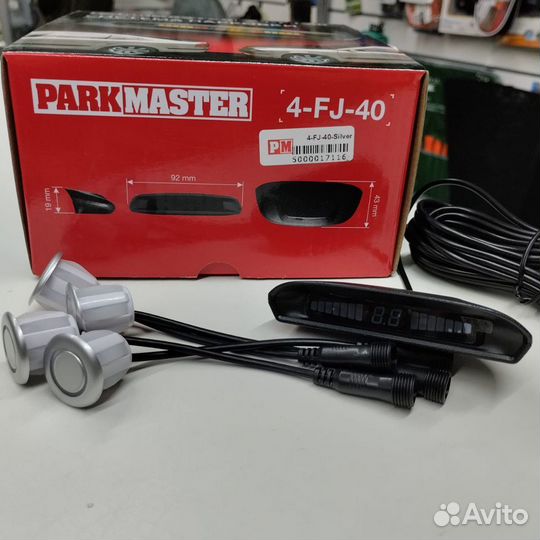 Парковочный радар Parkmaster 4-FJ-40 Silver