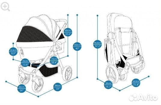 Прогулочная коляска для животных (для собак)
