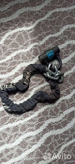 Цепь противоугонная на мотоцикл