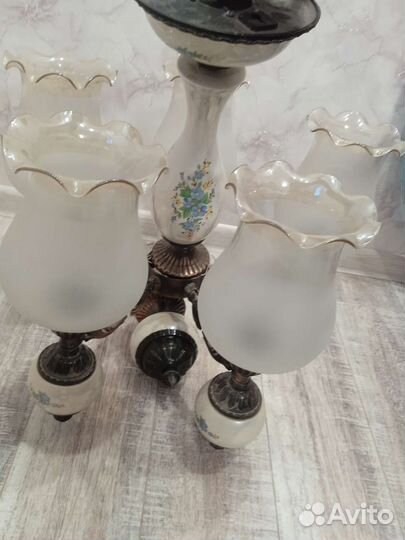 Люстра потолочная бу