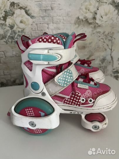 Детские раздвижные ролики 26-29