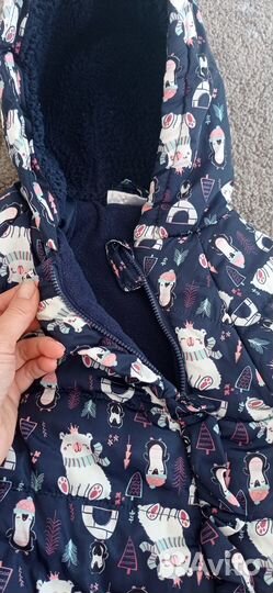 Куртка детская демисезонная для девочки 80 размер