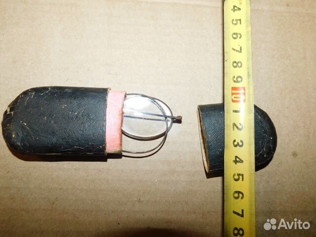 Антикварные очки в футляре, (в даль)ри в интерьер