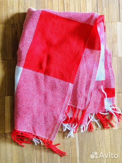 IKEA плед Annamia 140*205 см (клетка)