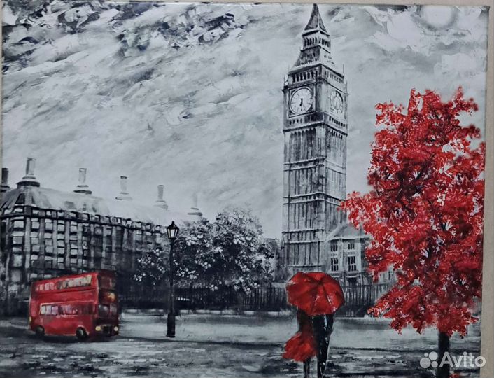 2 Картины из экокожи