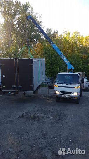 Аренда и услуги манипулятора, стрела 2.5 т, 7 м, борт 3 т, 4 м