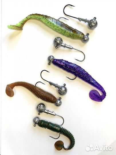 Джиг-головки крючок 4/0-7/0